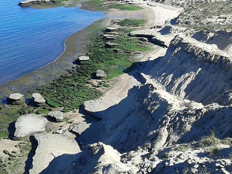 Playas de belleza inhóspita en pleno corazón de Península Valdés