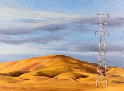 Landscape
California
Hills
Oil Painting