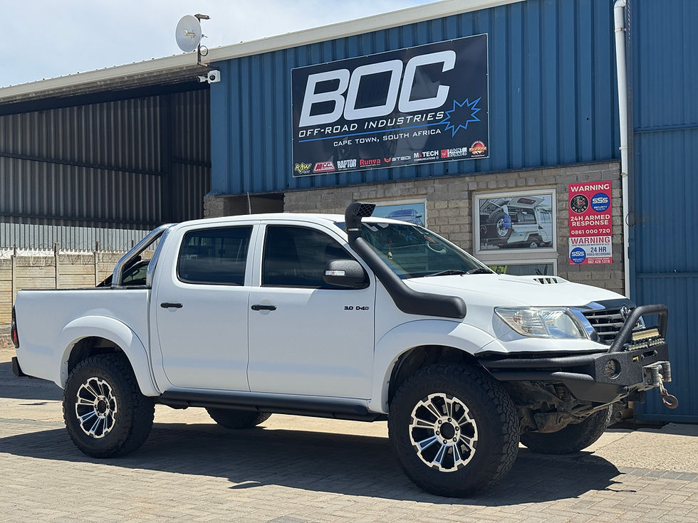 Example of exterior done in white along with some additional accessories.