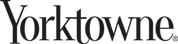 Yorktowne logo in grayscale.