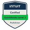 Quickbooks level 2 badge