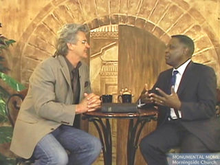 Anthony Bruno being interviewed