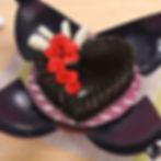 Heart Shapped Chocolate Bomb Cake