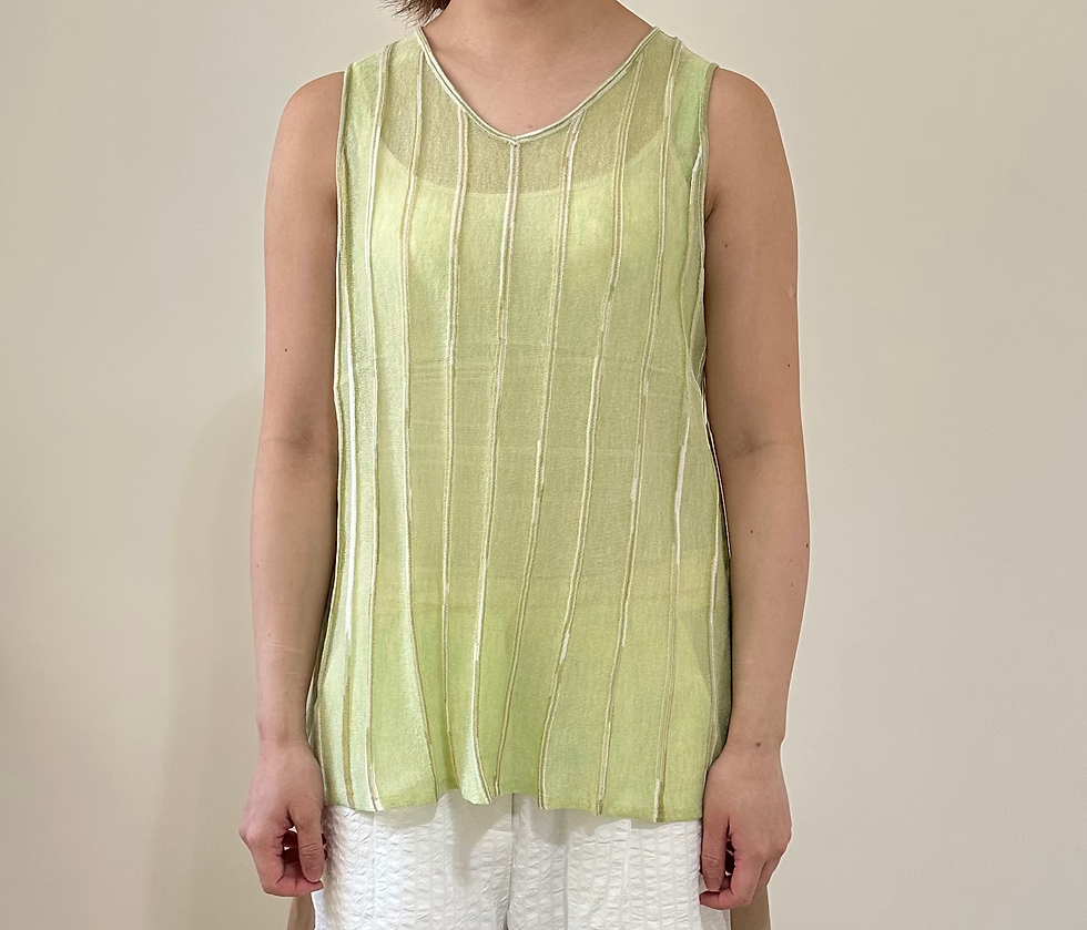 Delicated knitted vest💚