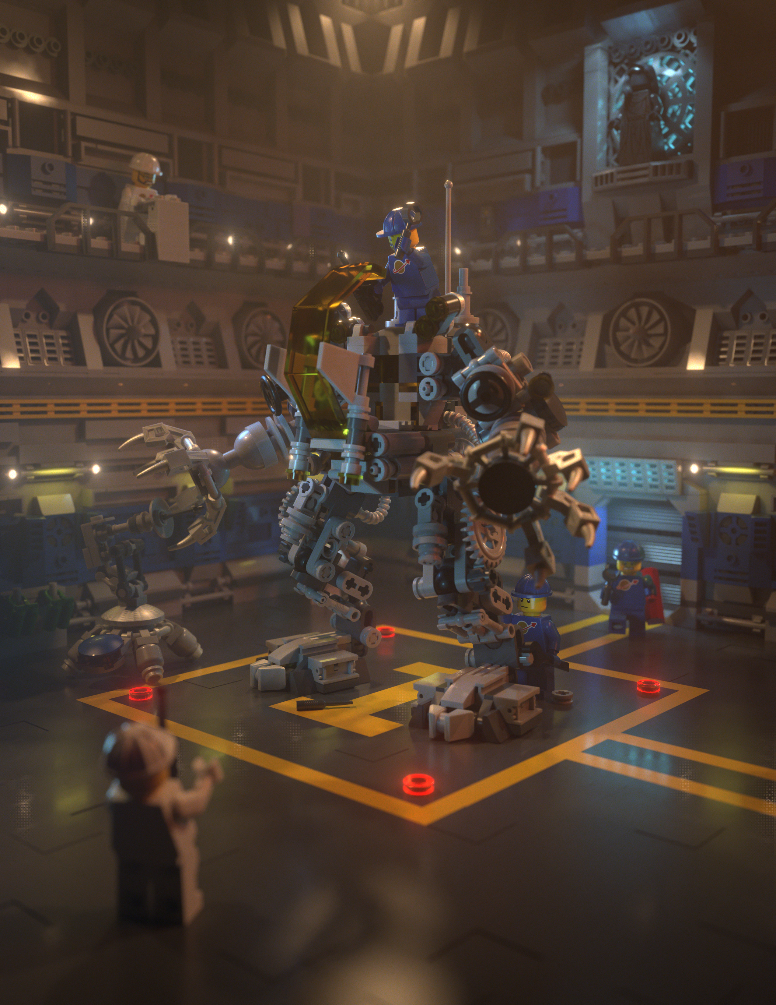 Exo-Suit Test Hangar