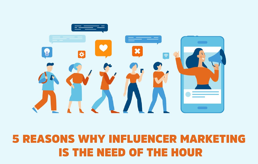 5 REASONS WHY INFLUENCER MARKETING IS THE NEED OF THE HOUR