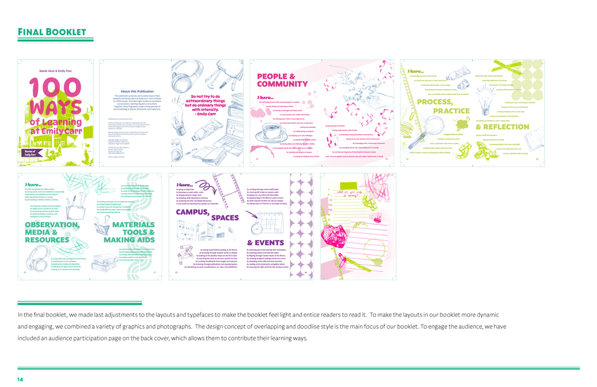 Group Process Documentation: Complete Layouts