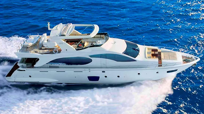 85 Azimut Flybridge Starboard