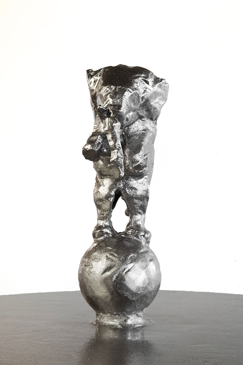 Thumbnail: TABLE NO. 22 - SIDE TABLE IN PALLADIUM FINISH