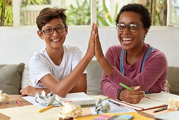 happy-young-partners-cooperate-together-workspace-give-high-five-each-other-have-overjoyed