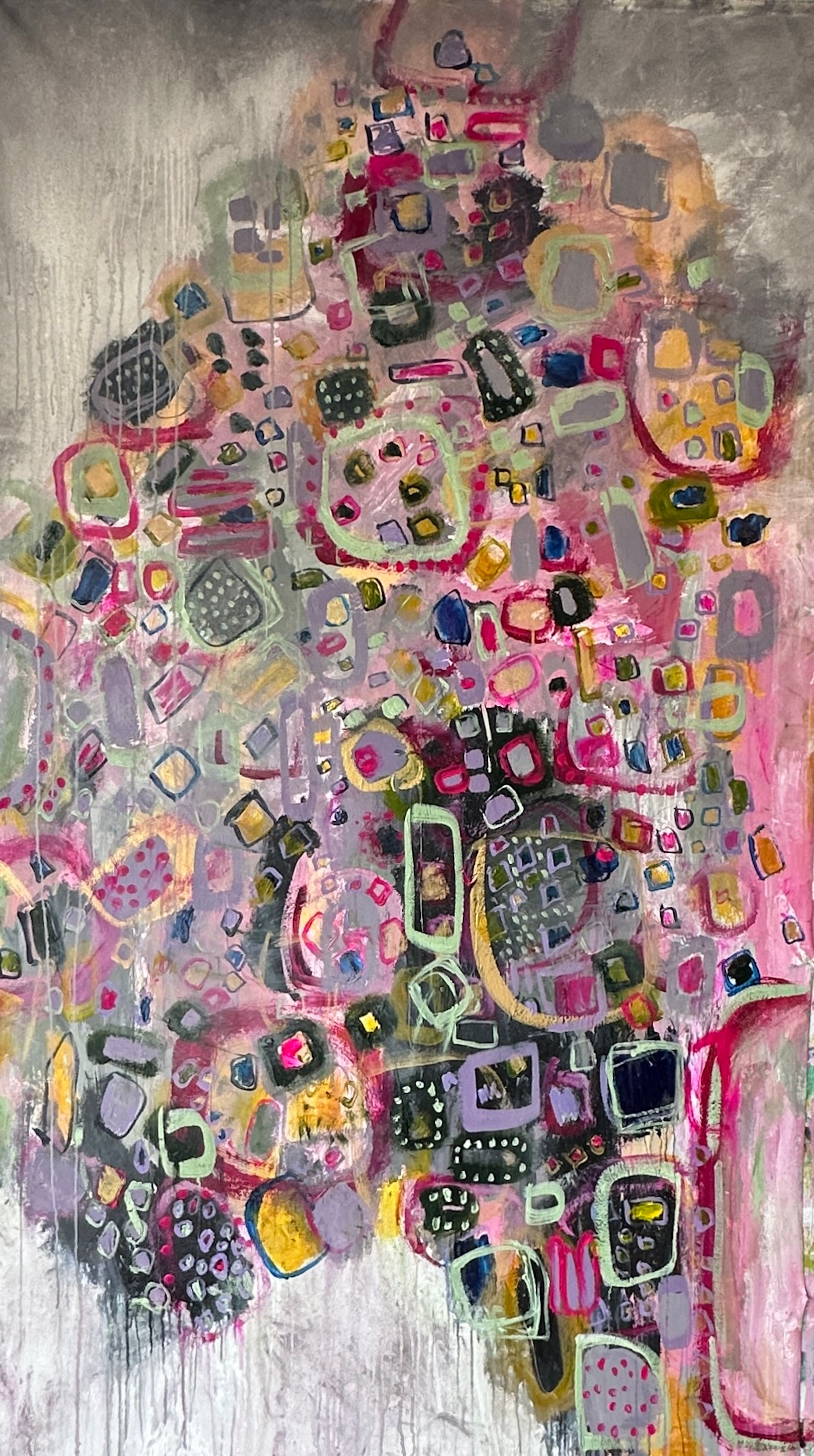 KINDNESS, Acrylic, 43"x 80"