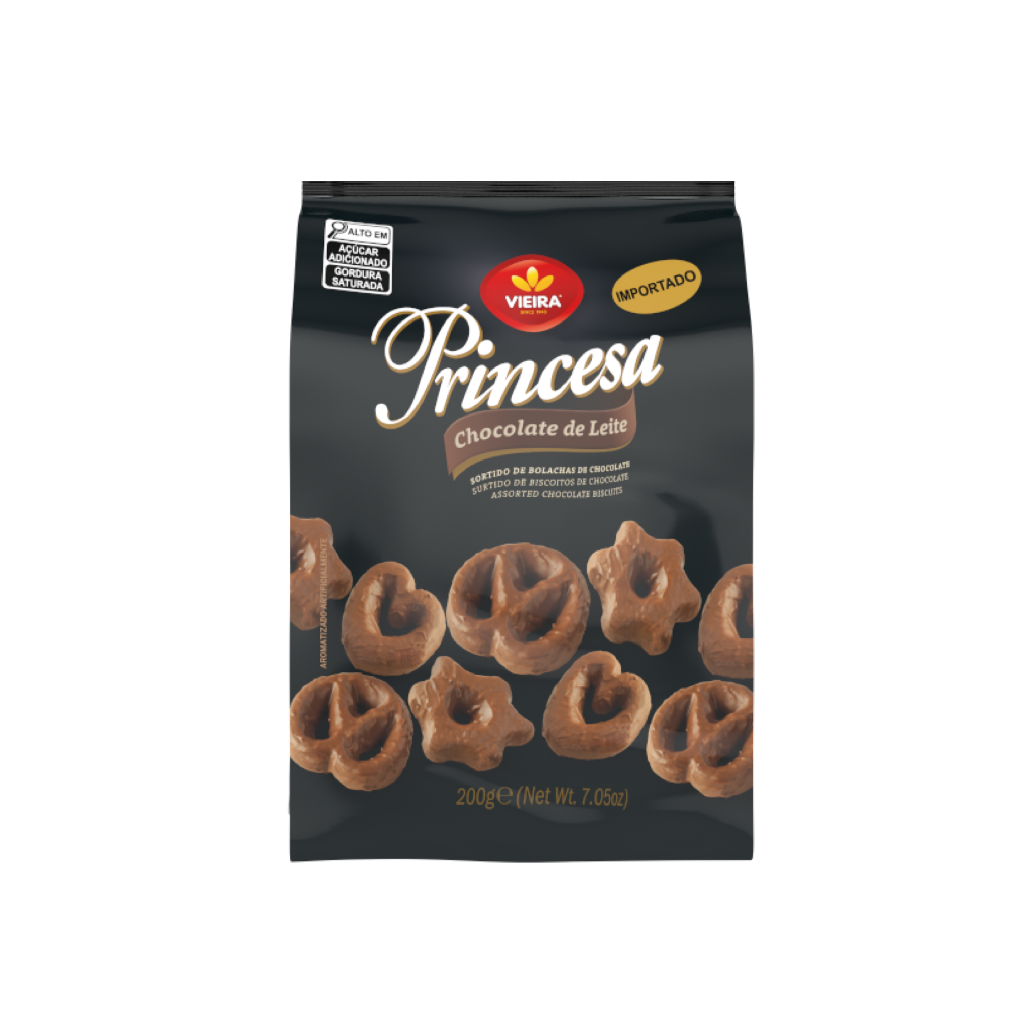 Biscoito Princesa Chocolate 200g