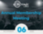 SAVE THE DATE: Annual Membership Meeting