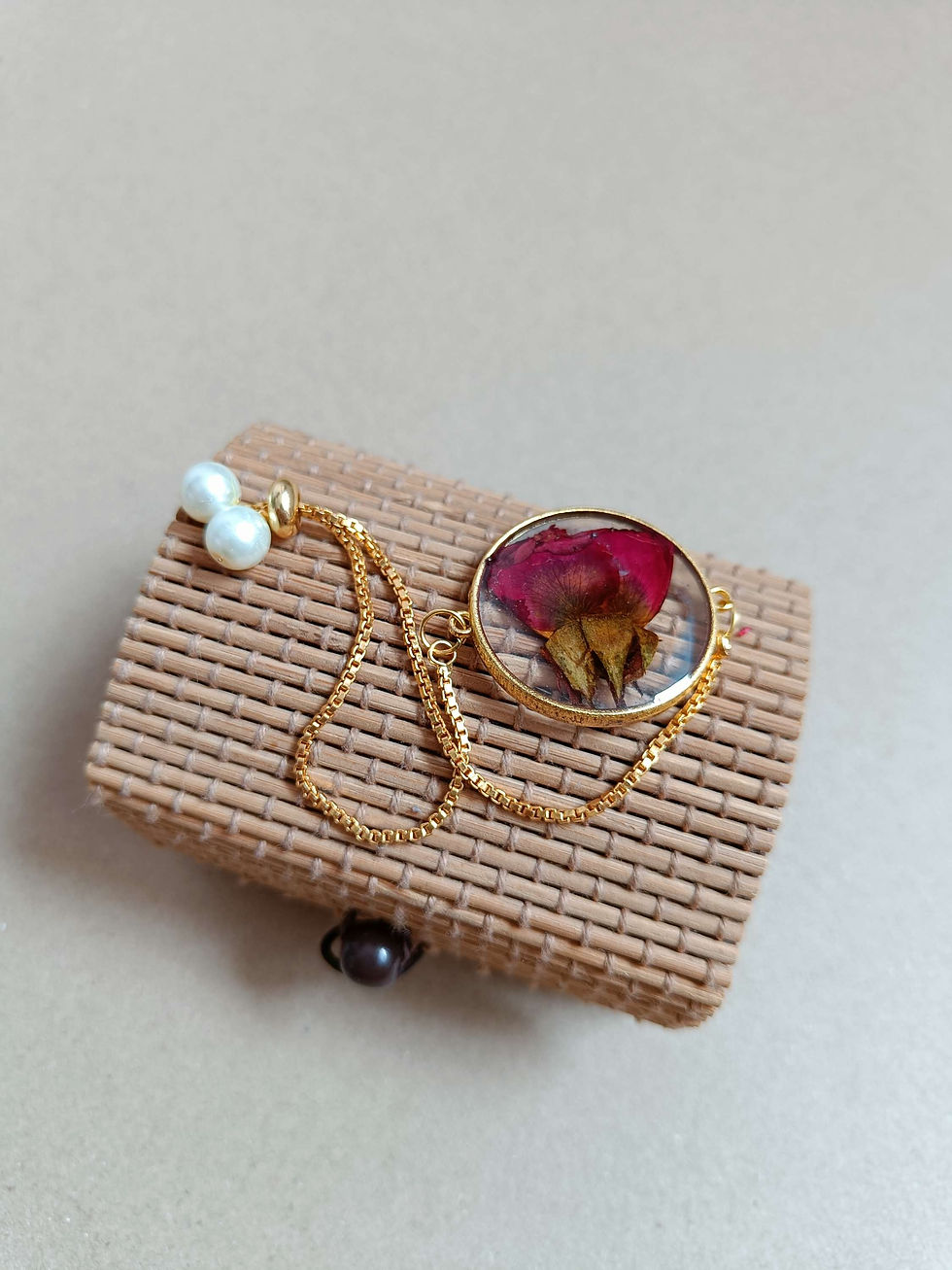 Thumbnail: Real Rose Bracelet 