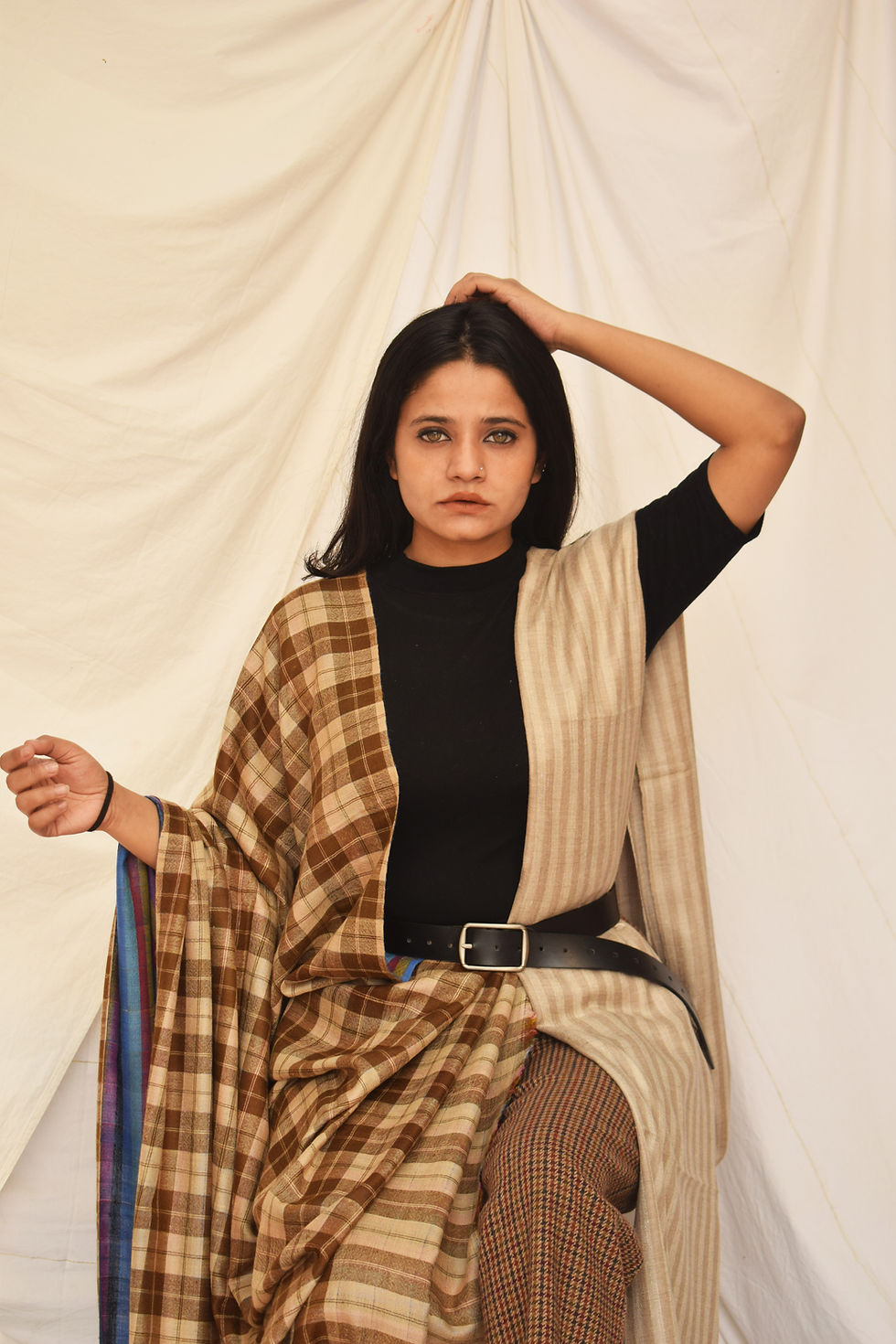 Reversible Pashmina Shawl