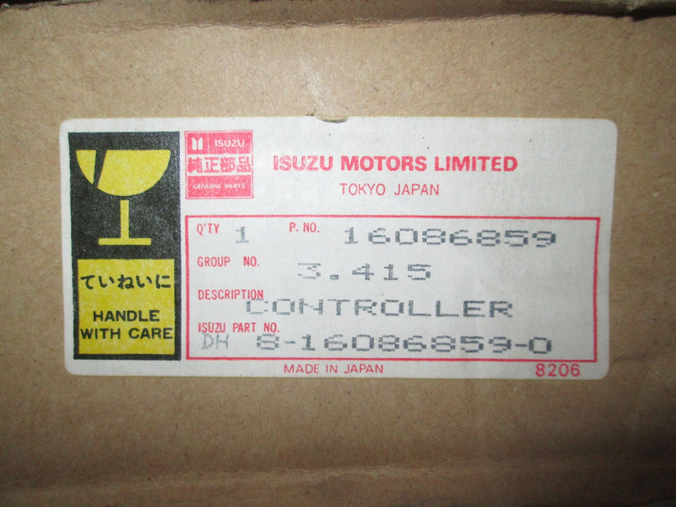 Miniaturbild: Isuzu Motorsteuergerät, Engine Controller, Engine Control Computer