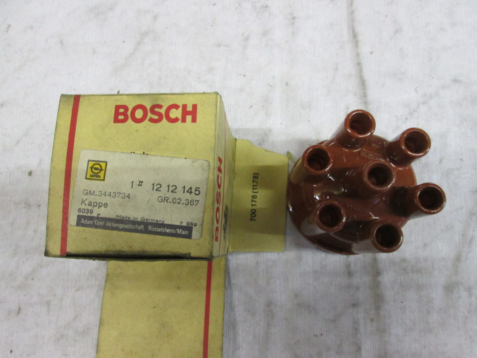 Zündverteilerdeckel NEU - Nr. 1212145, Ford, Mercedes, Opel