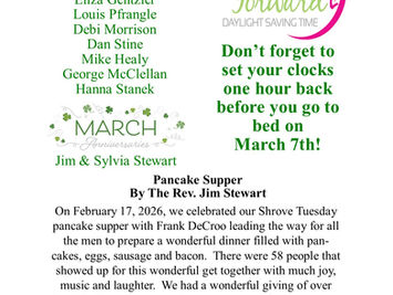 March 2026 Newsletter