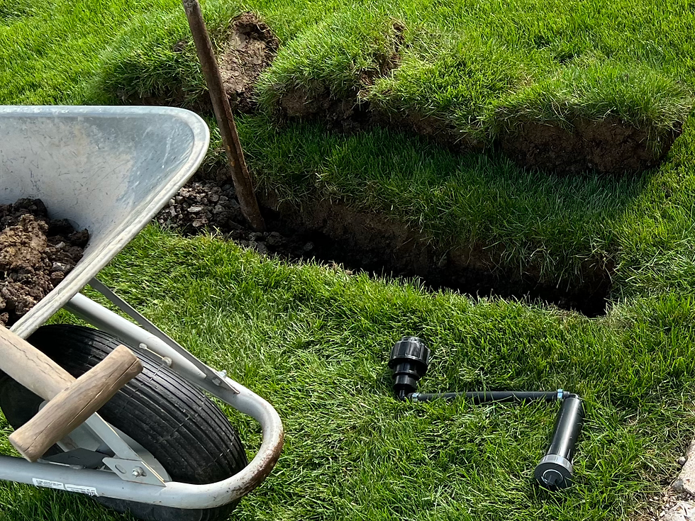 Installation Bewässerungsanlage