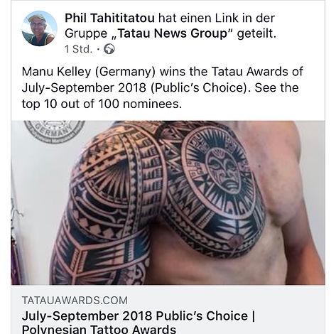 Samoan tattoo