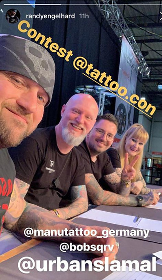 Tattoo convention jury