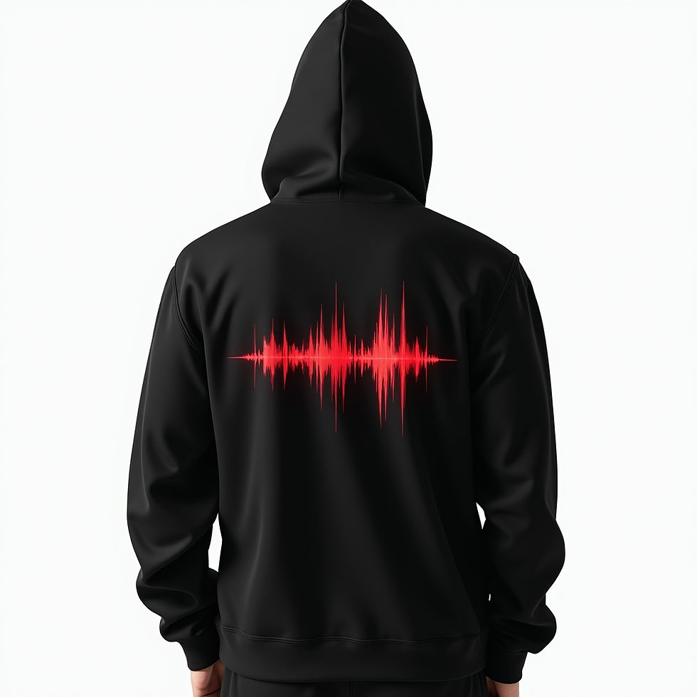 Krachtige DJ Hoodie