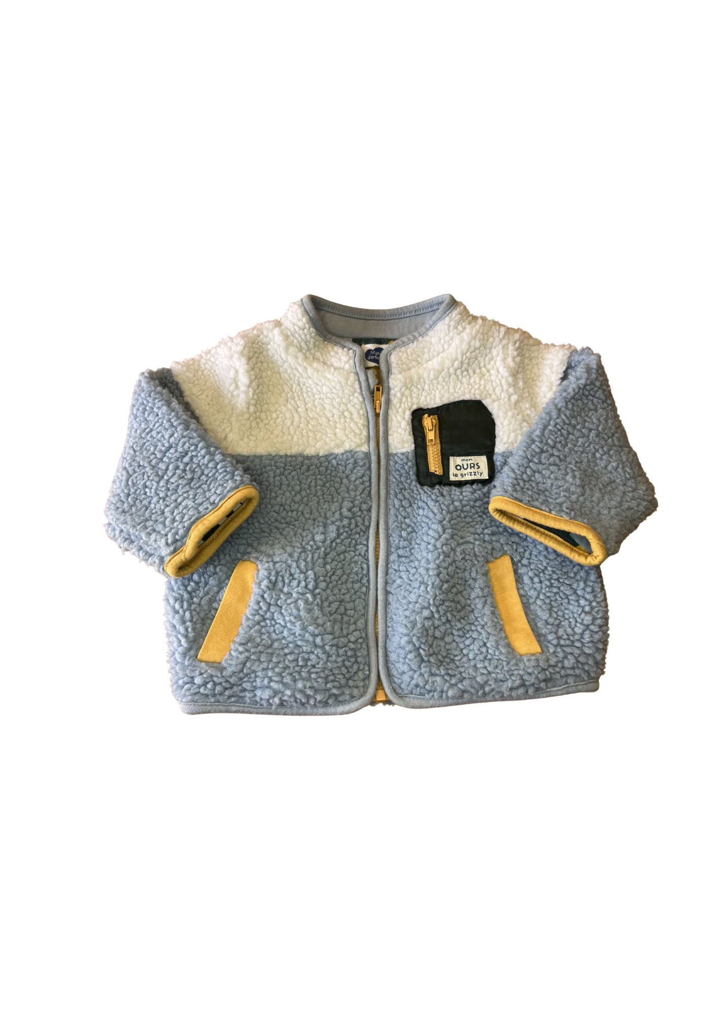 12 mois - Gilet chaud - Mots d'enfants