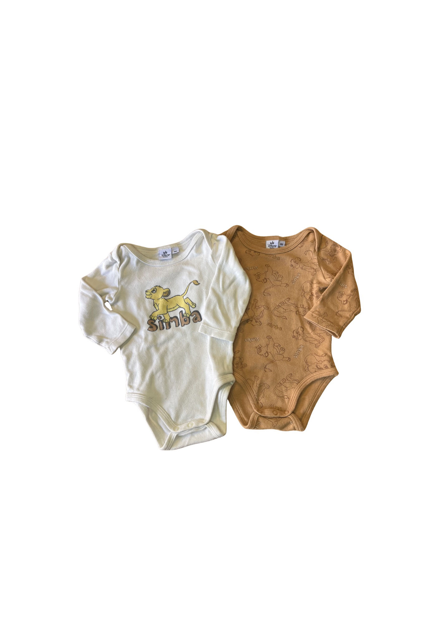 9 mois - Lot 2 bodies - Disney