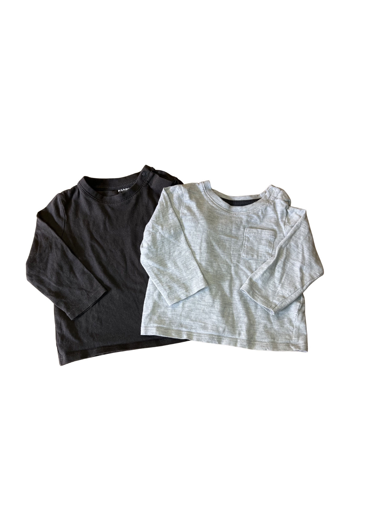 9 mois - Lot 2 Tshirt manches longues - Kiabi