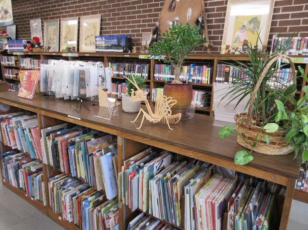 inside of library