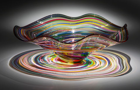 Fluted Bowl - Rainbow.jpg