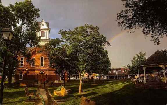 Rainbow over The Beal