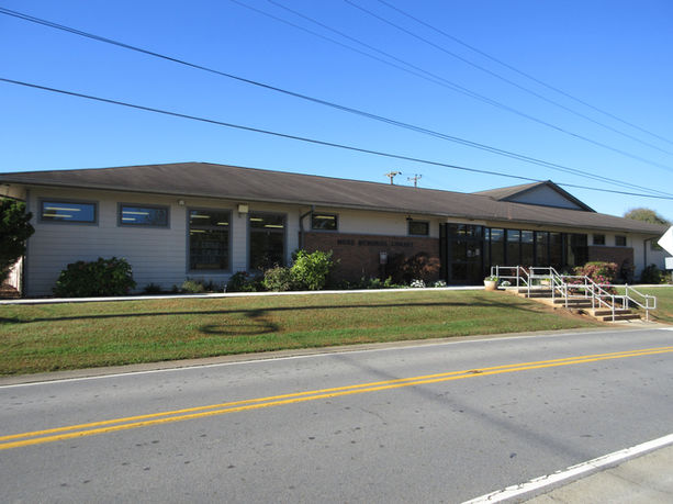outside of library