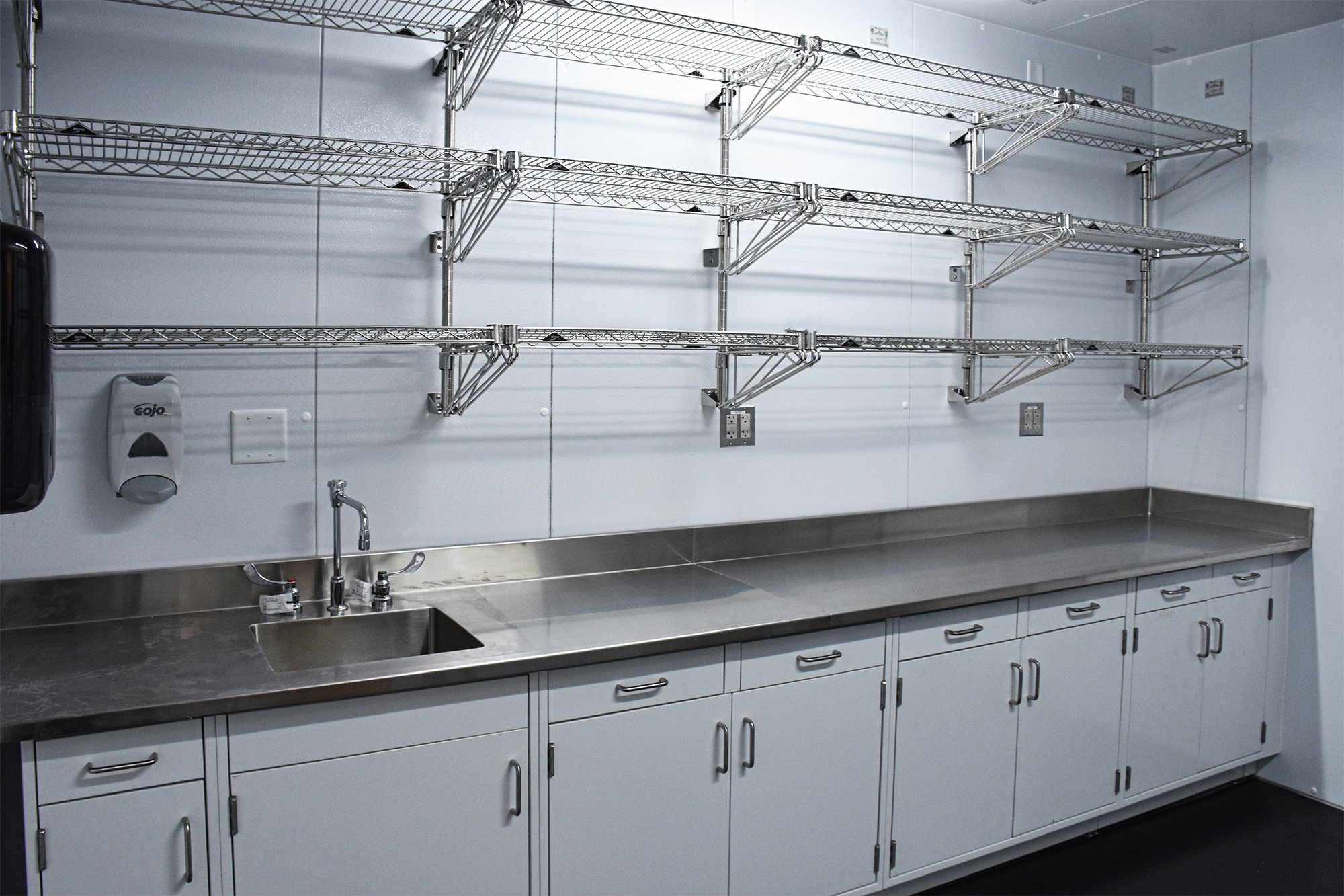Freezer Room for Research Specimens