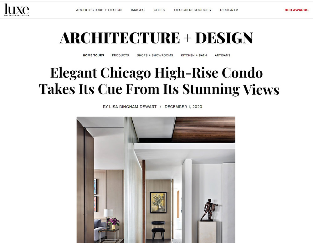 Home Tour Elegant Chicago HighRise Condo Takes Its Cue From Its