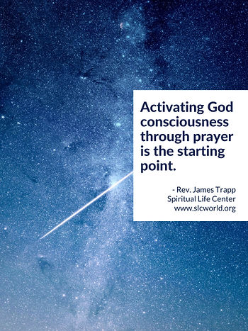 God consciousness quote Rev. James Trapp