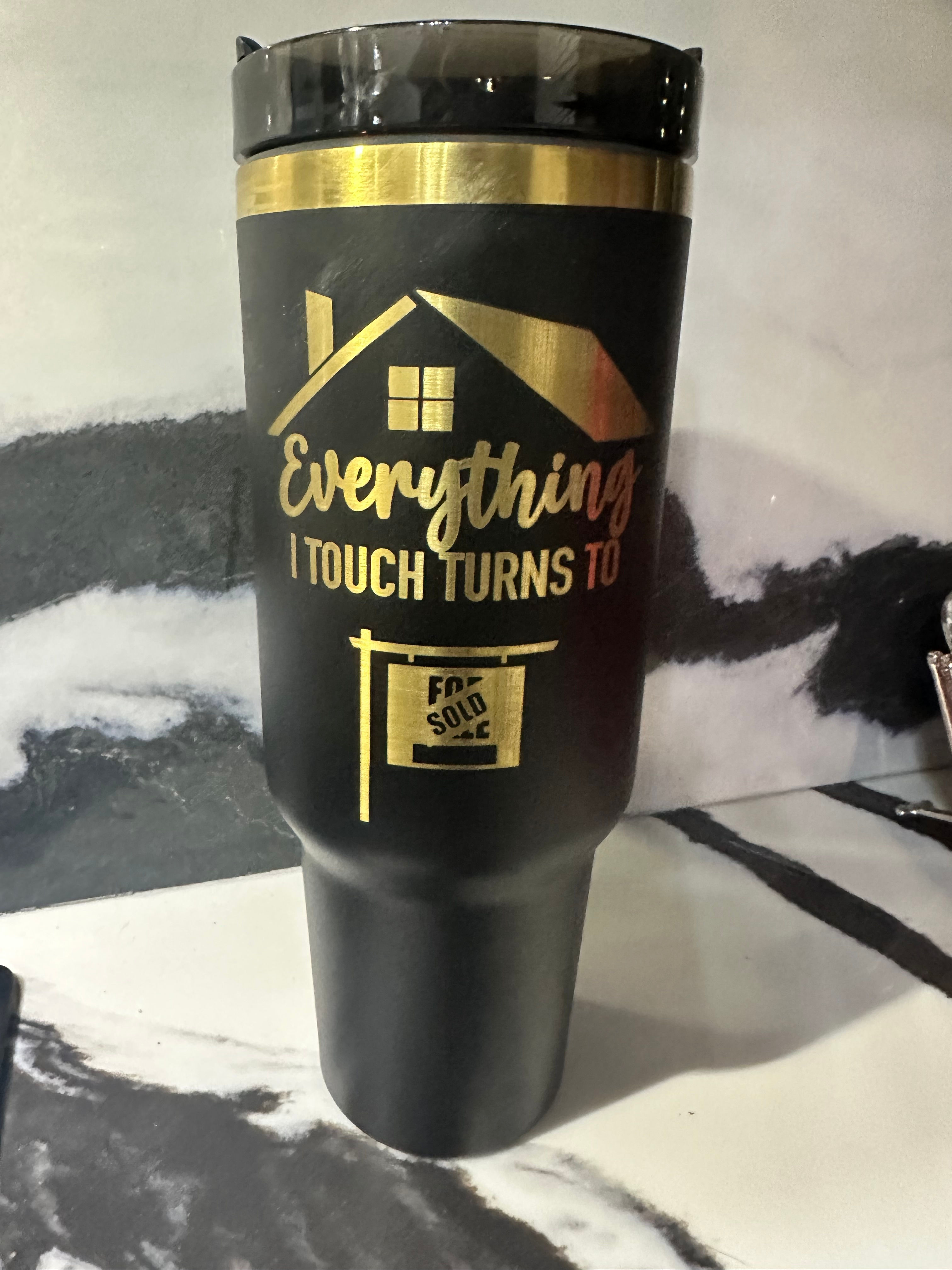 Realtor Personalized Engraved Tumbler Cup