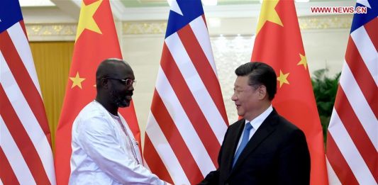 Chinese influence: China has increased its presence and investments in Africa, including Liberia.