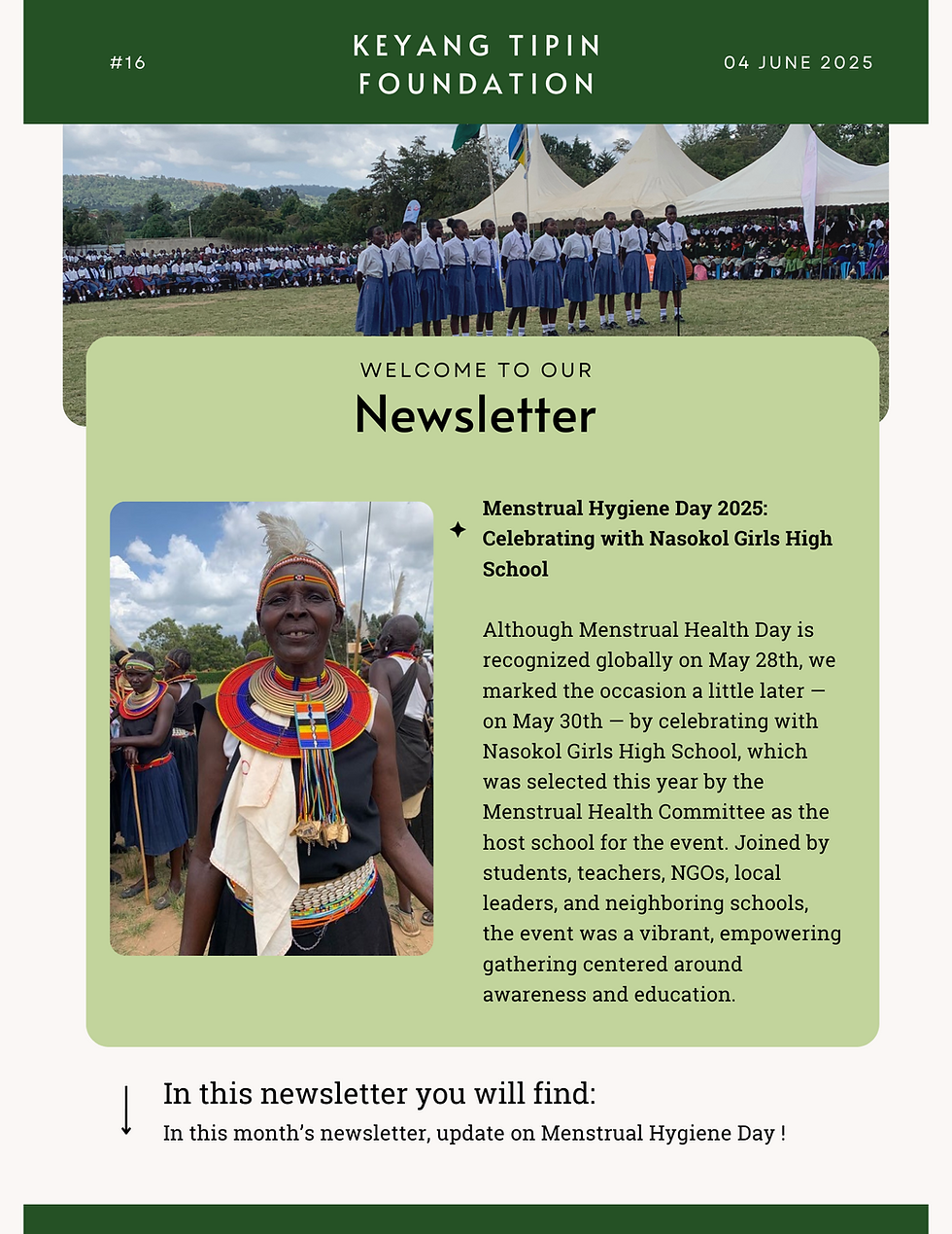 Menstrual Hygiene Day 2025