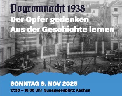Pogromnacht Gedenken 2025