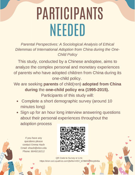 Recruiting Participants: Experiences of Parents who Adopted from China