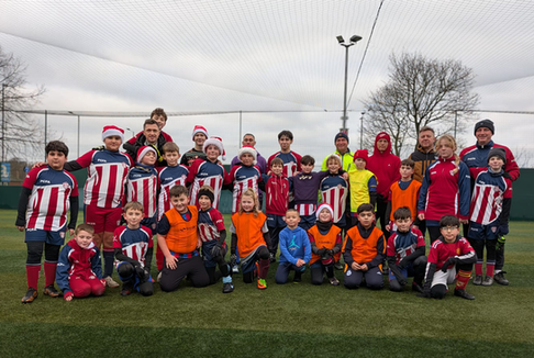 Christmas training at Goals