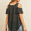 Thumbnail: Flowy Black Heather Top