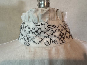 16th Century Italian Partlet/Blackwork Embroidery