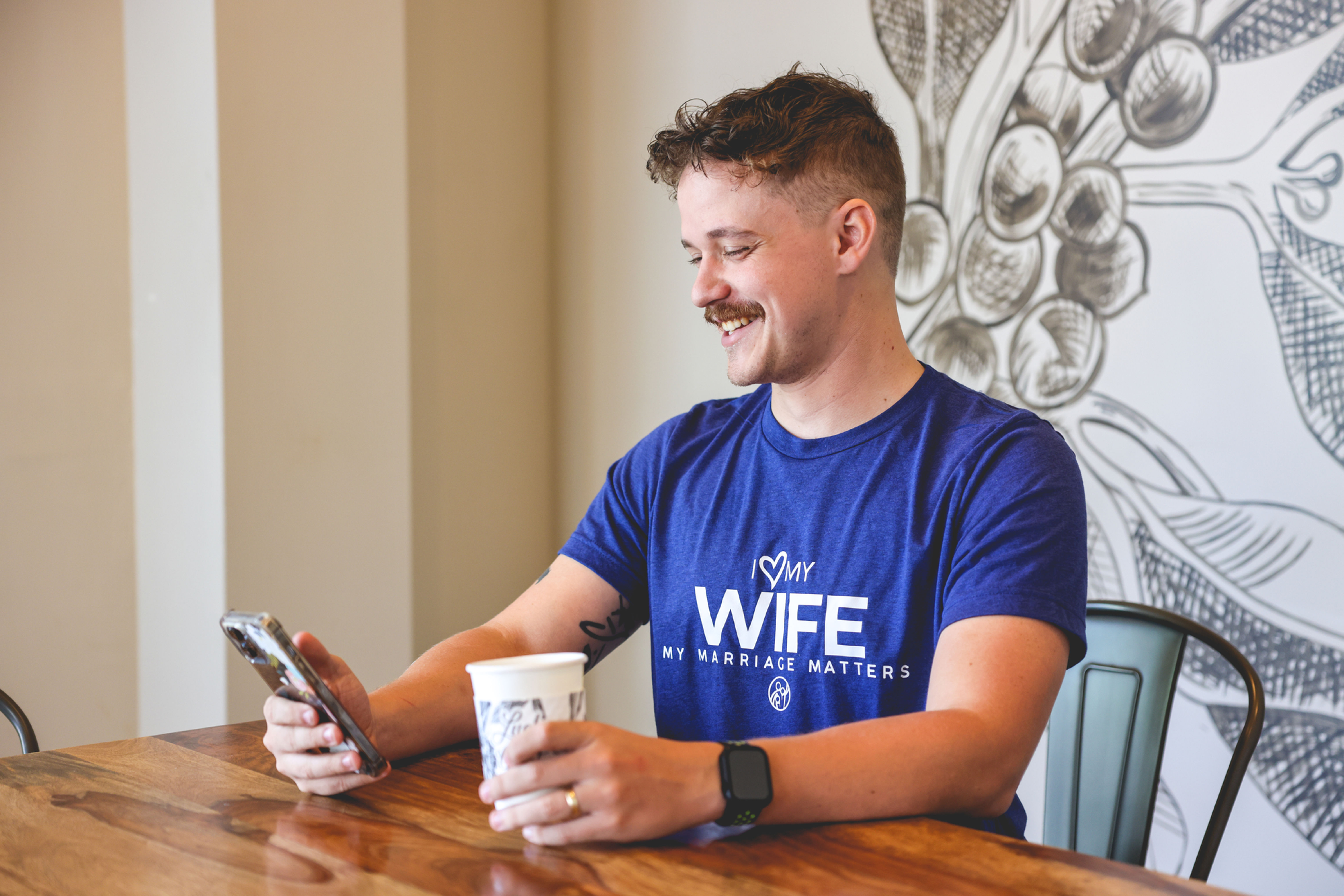 I Love My Wife Men's T-shirt