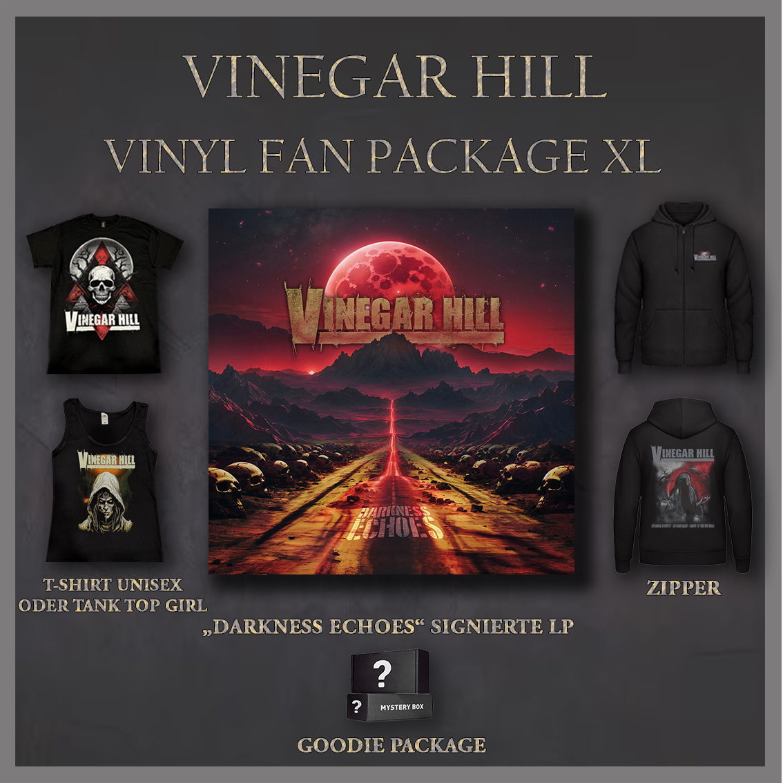 Vinegar Hill Vinyl Fan Package XL Girl