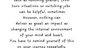 Reminder to self - 