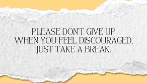 Never give up