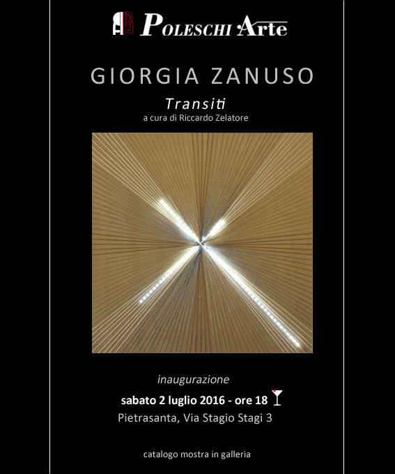 Mostra"Transiti" presso Poleschi arte - Pietrasanta - 2 luglio ore 18.00
