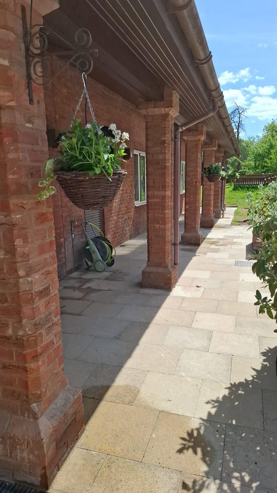 External garden works at Woodlands Neurological rehabilitation Centre, York